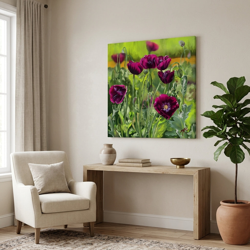 Purple Poppies